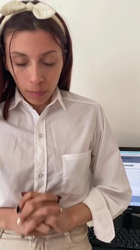 Em primeiro plano - sua secretária fode você por um aumento - roleplay