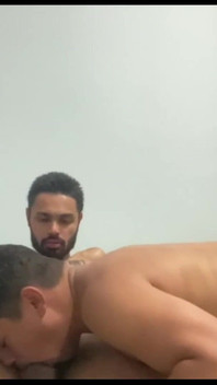 Sucking the Skinny Hairy Dick