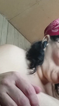 Sycking Her Pussy Juices off That Monster Hand