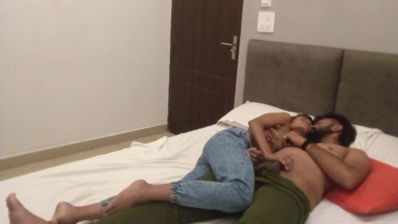 Indian college girls sex: Young Desi Indian Couple Enjoys Romantic Sex with Each Other...