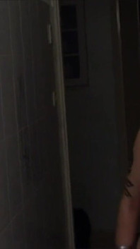 Mature blonde sucks cock and perverts enjoy watching 2 wives in the bathtub - 2 scenes in 1
