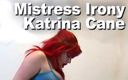 Edge Interactive Publishing: Госпожа Irony и Katrina Cane, тренировка раба в женском доминировании