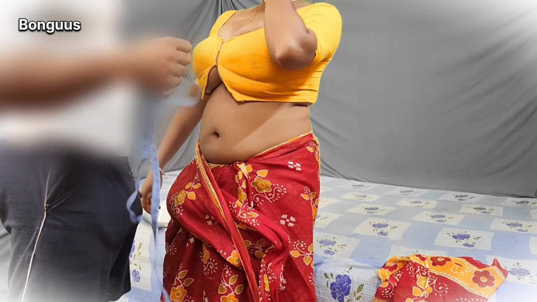 Riya Bonguus: Dress Tailor Fucks Big Boob MILF Then Cum Inside Her...