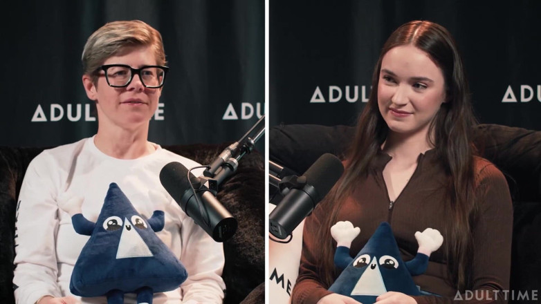 Adult Time Podcast: Hazel Moore toujours après une séance solo ! | Le podcast time...