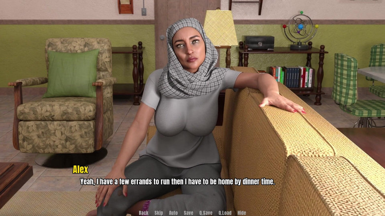 3D Cartoon Porn: La maison de mamie 5 - Alex retrouve la superbe maman de...