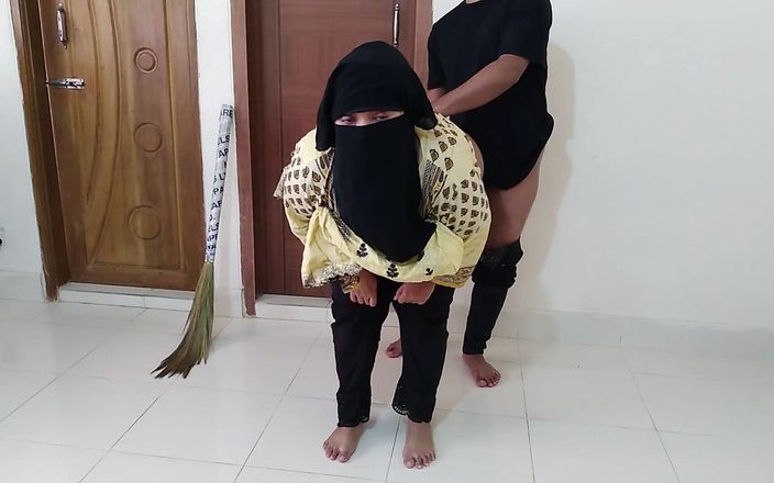 Aria Mia: Big Ass &amp; Huge Boobs Hijabi Maid Fucked by Owner When...