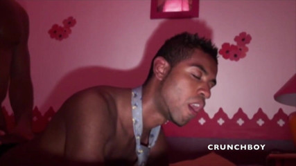Crunch Boy: Sexy ebony twink fucked by the pornstar Stany Falcone
