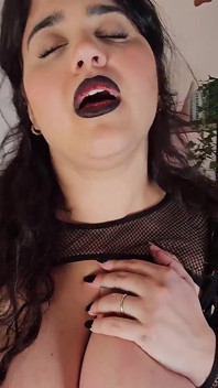 Latina Goth Fucks Cuck BF with His Best Friends Cum, and Ruins His Orgasm. Non-stop Humiliation!