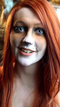Pov: pengalaman dominasi fox face paint