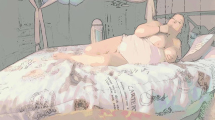 SexyNEBBW: From panties to pussy masturbation anime