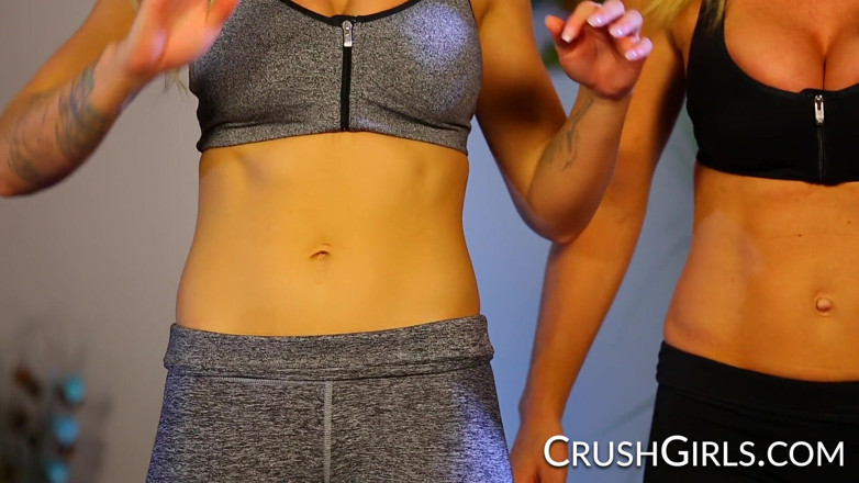 Crush Girls: Crush Girls - After yoga sex with Jessa Rhodes and Parker...