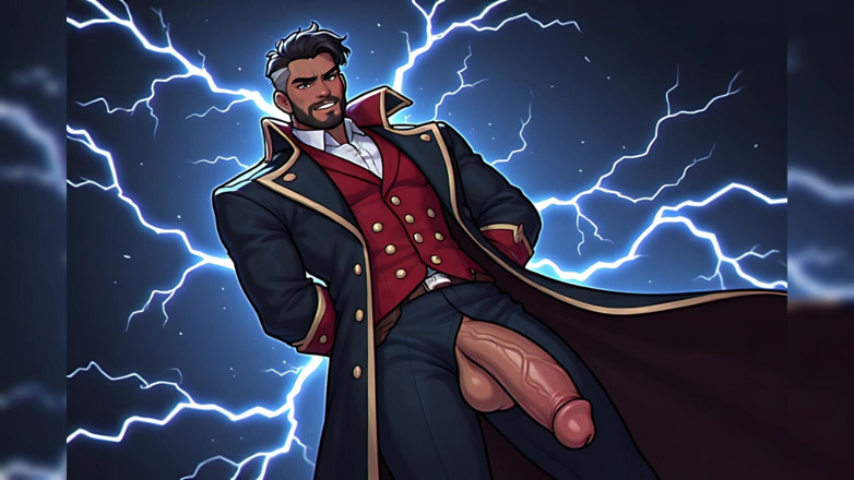 Erotic Man: Fantasie-kunst schwanz raus