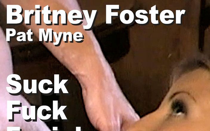 Edge Interactive Publishing: Britney Foster et Pat Myne sucent et baisent un facial