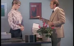 Sexy secretary is getting fucked by her boss
