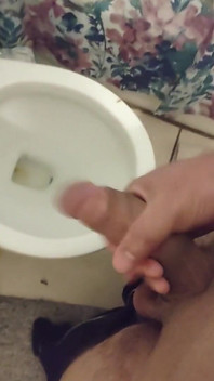 Cumming in the Bathroom