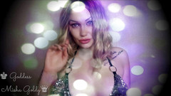 Goddess Misha Goldy: Můj silný pohled z tebe dělá hloupou! Okouzlující oční kontakt &...