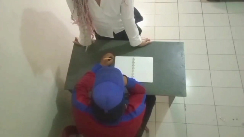 The Naughty Kitten 69: Creepy and Real of a Girl Schoolgirl Assing with Her...