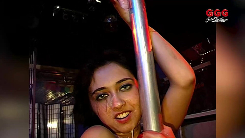 GGG John Thompson Classic Retro: Blondine Fistet Curvs Arschloch, Squirting Geyser Ins Gesicht!