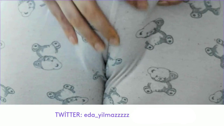 bigass_sexy_bigboobs: Cameltoe- Masturbation in Pajamas- Puffed Pussy- Turkish Porn