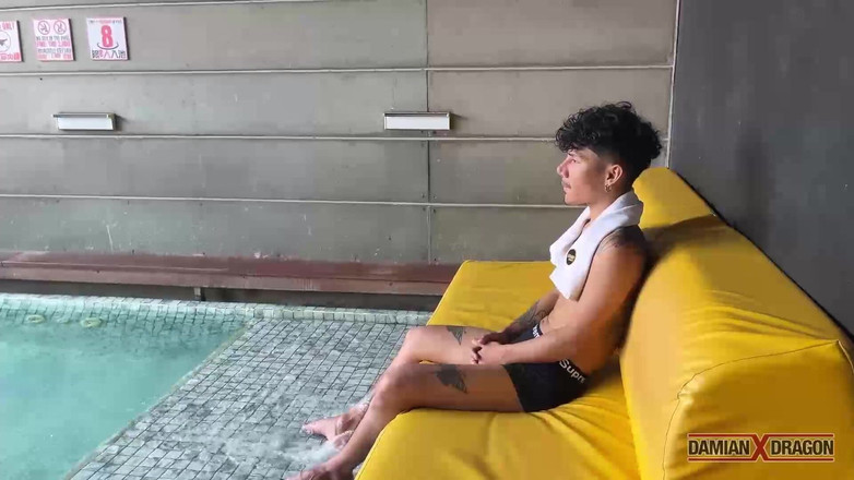 DamianXDragon: Tattooed Damian Dragon Satisfies Tiger Bareback Desire