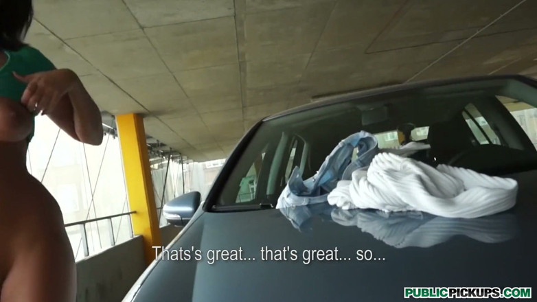 Public Pickups: Agățări publice - Linette Slag cu țâțe mari va face orice pentru...