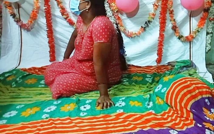 Priyanka314: Tamilische tante geburtstag genießt sex