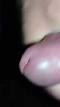 Quick Close up Cumshot with Dropping Sounds of Cum on the Floor