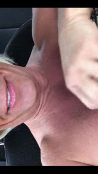 Goofing off in the Car