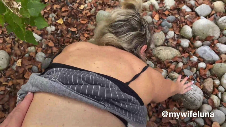 My Wife Luna: Luna Green milf knullade i röpan och sperma i munnen