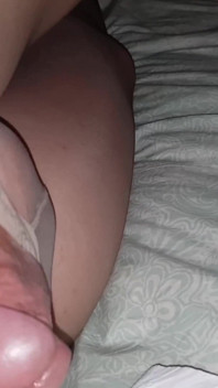 Dani_leg in Tan Pantyhose and Sexy Heels and a Fountain Cum