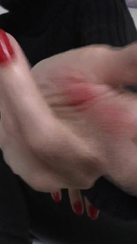 Lady Victoria Valente - Christmas Red Fingernails