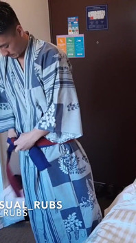 Japanese Pornstar Takes Shower and Fucks Young Twink Bareback