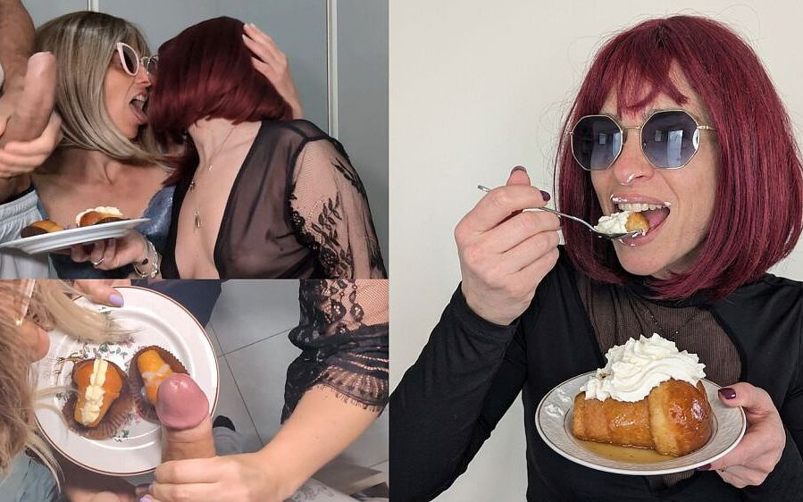 Neighbor Cum on Our Breakfast!