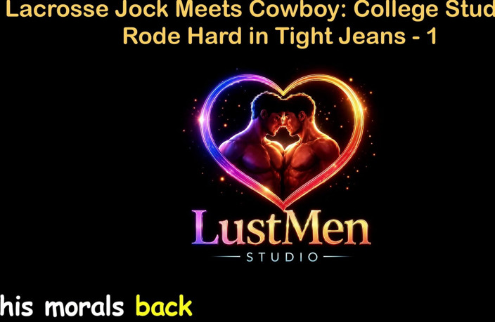 LustMen: Cerita seks gay audio Inggeris - melintang jock bertemu jantan koboi...