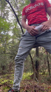 Outside Jerking Gay Crossing