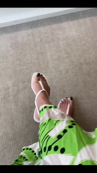 New Black Pedicure