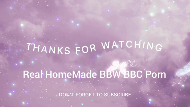 Real homemade BBW BBC porn: Grote zwarte lul vingert mijn kont en neukt mijn poesje