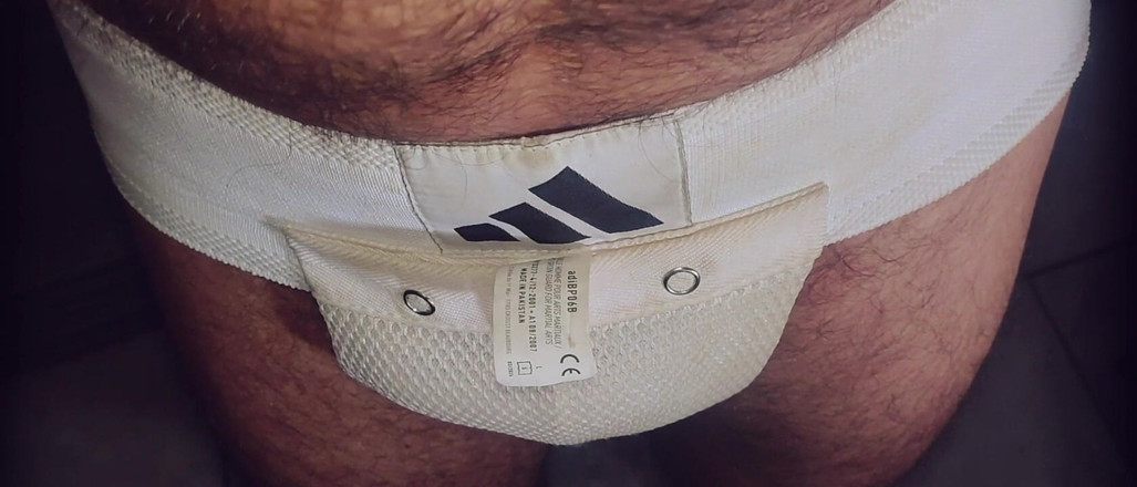 Stink HairyMale: Jockstrap, Napalony, podwójny wytrysk