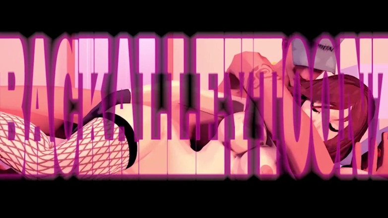 Back Alley Toonz: Bella rabuda tatuada faz sexo na praia