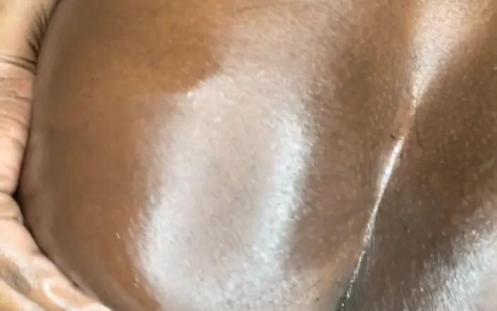 Super sexy ebony cuties: Spreading My Butt Cheeks Riding 12 Inch Dildo