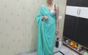 Saara Bhabhi: Indian Babe in Hot Saree Indian Sex Video with Clear...