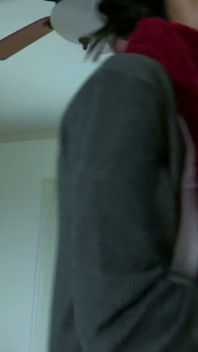 Tattooed Brunette Takes the Blonde - Tits, Tongue and Fingers in the Bright Bedroom