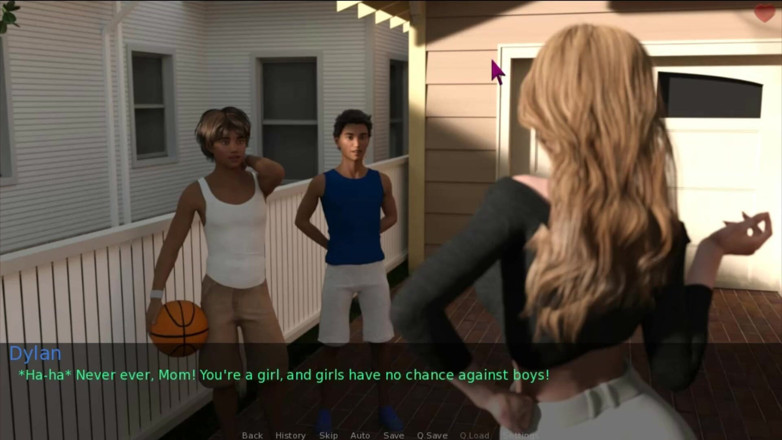 Visual Novels: A wife and stepmother part 33