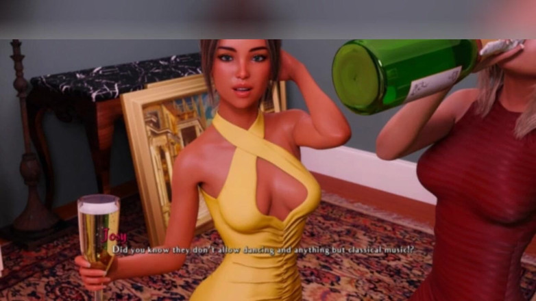 3DXXXTEEN2 Cartoon: La soirée la plus ennuyeuse de tous les temps ... Dessin...