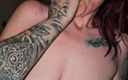 UK hotrod: Amazone nue, orgasme avec un gros creampie et dirty talk