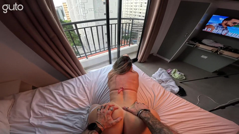 ofguto: Big Ass Blonde with Perfect Body Misses That Cock and...