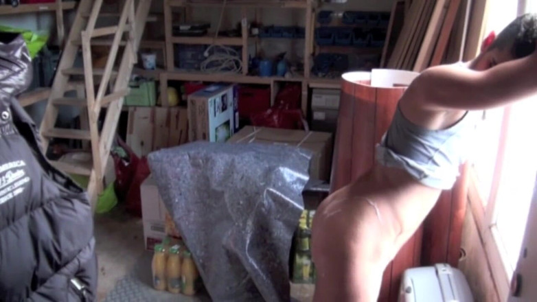 STRAIGHT BOY CURIOUS: Romeo fucked by straight muscle boy