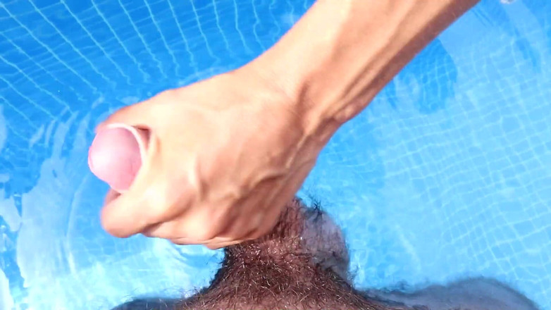 Magia Rosa: Couple Fucking at the Swimming Pool - Outdoor Sex