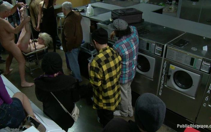 Public Disgrace by Kink: Missy Woods Goes to the Laundromat