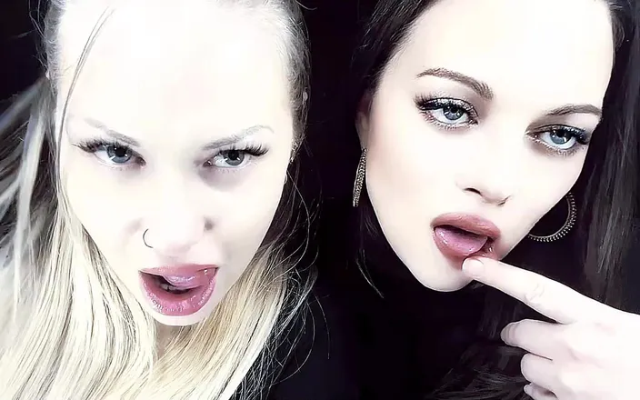 Goddess Misha Goldy: Big Lips Rule Your Cock Hard